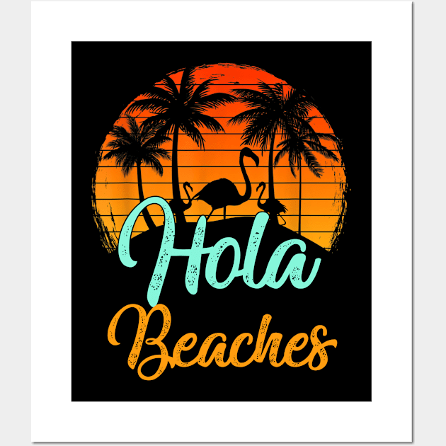 Hola beaches Wall Art by Leosit